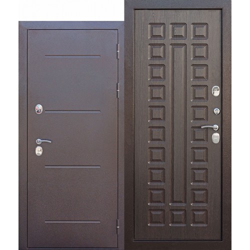 Дверь ISOTERMA Медный антик- Венге